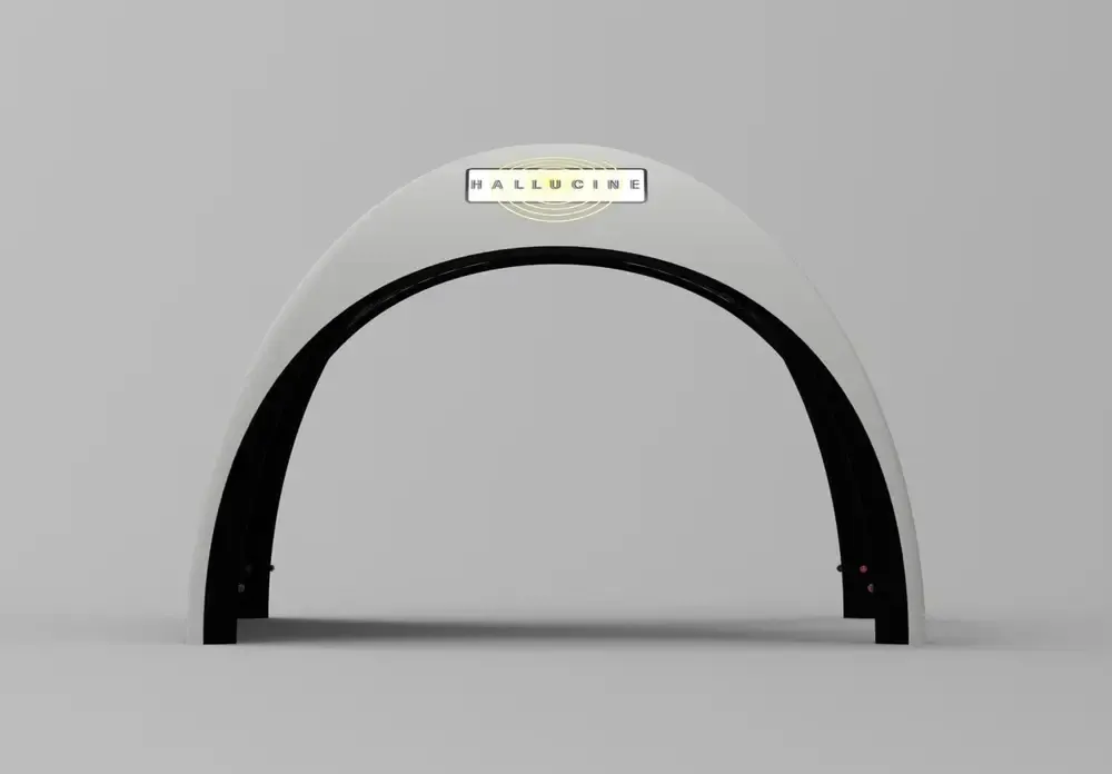 Installation technique complète pour projection en extérieur