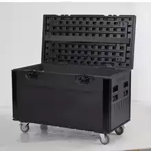 Flycase professionnel rigide à roulettes pour transport et stockage écrans Hallucine
