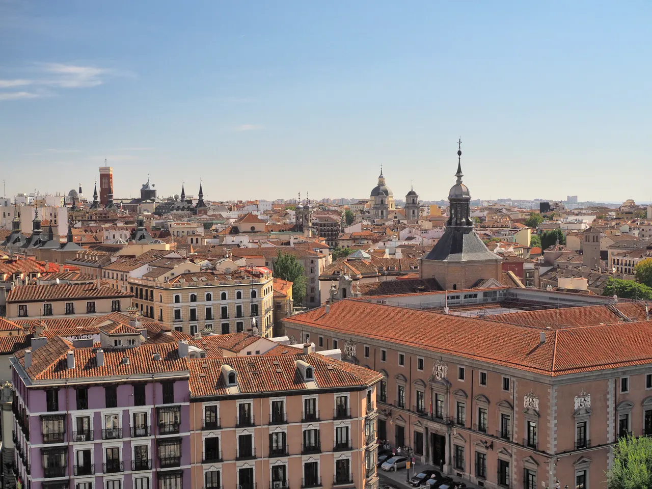 Vue de Madrid, Espagne