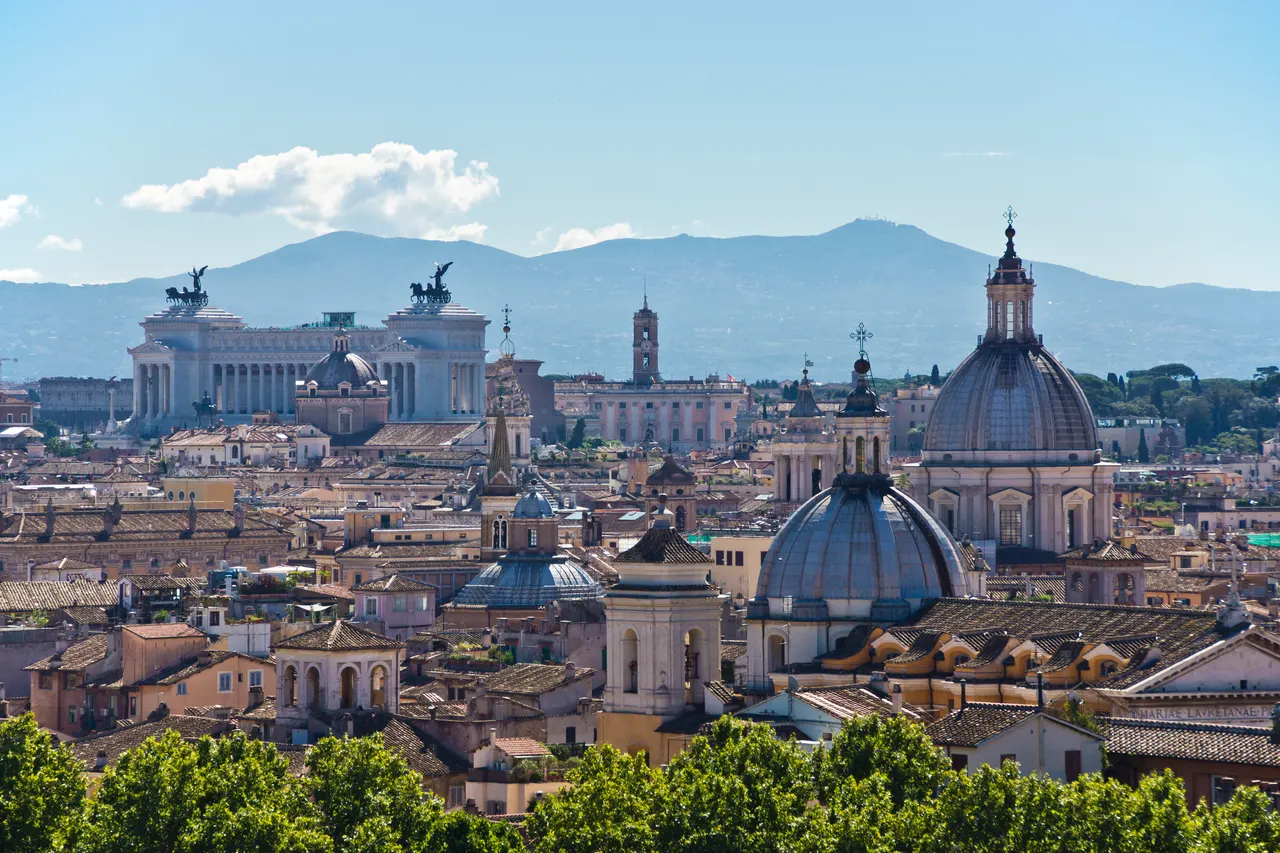 Panorama de Rome, Italie