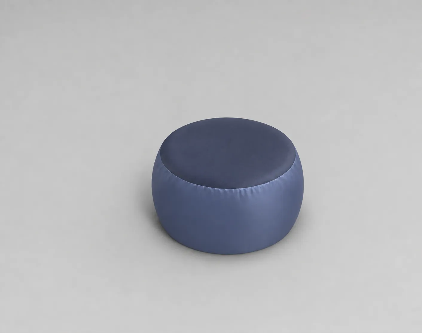 Pouf gonflable rond