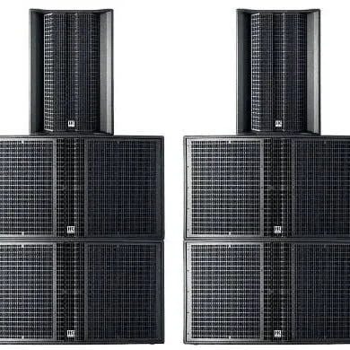 Komplettpaket für die audiovisuelle Ausstattung einer Veranstaltung